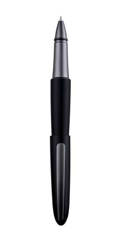 Diplomat Aero Rollerball Pen - Pure Black