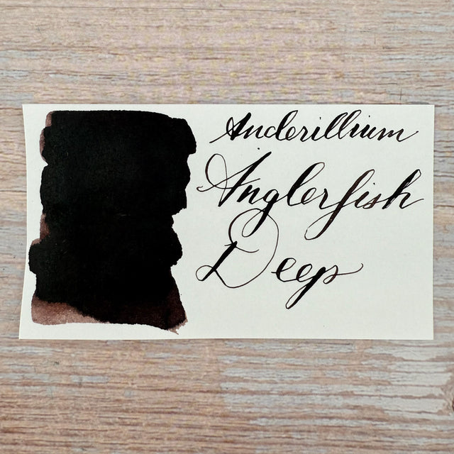 One Deep Ink Anderillium Anglerfish Deep - 1.5 Oz Bottled Ink – Atlas Stationers
