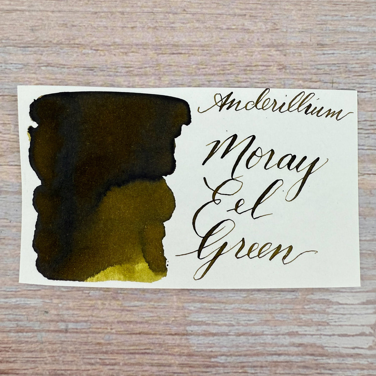 Anderillium Moray Eel Green - 1.5 Oz Bottled Ink