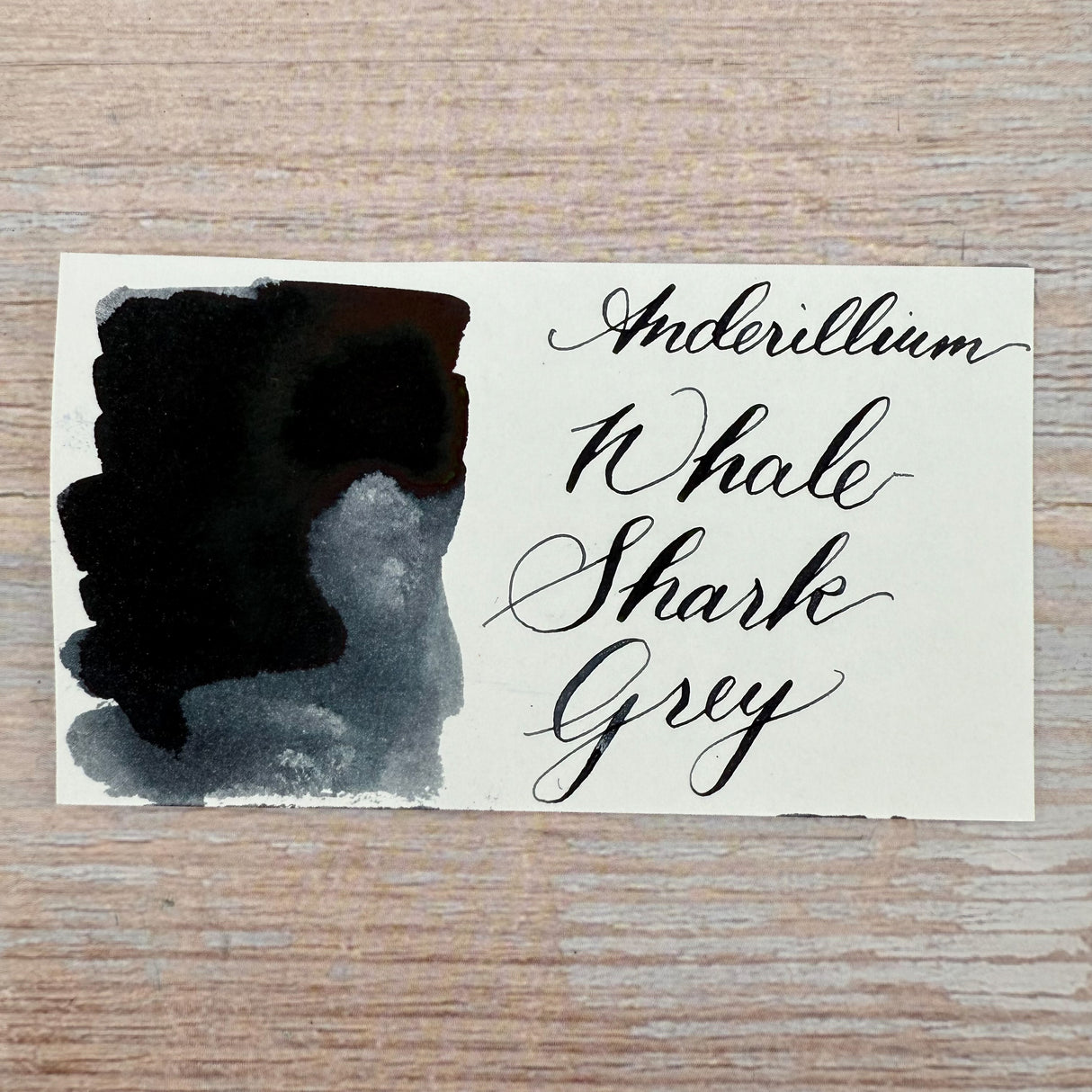 Anderillium Whale Shark Grey - 1.5 Oz Bottled Ink