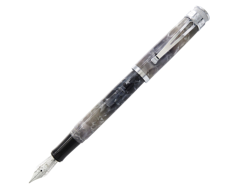 Retro 51 Acrylic Tornado Fountain Pen Pen - Silver Lining