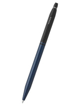 Click Tuxedo Satin Metallic Blue Ballpoint Pen