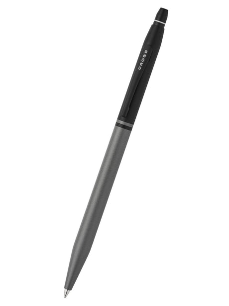 Click Tuxedo Satin Metallic Gray Ballpoint Pen