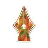 Atlas Stationers Sticker - Fall Camouflage Nib