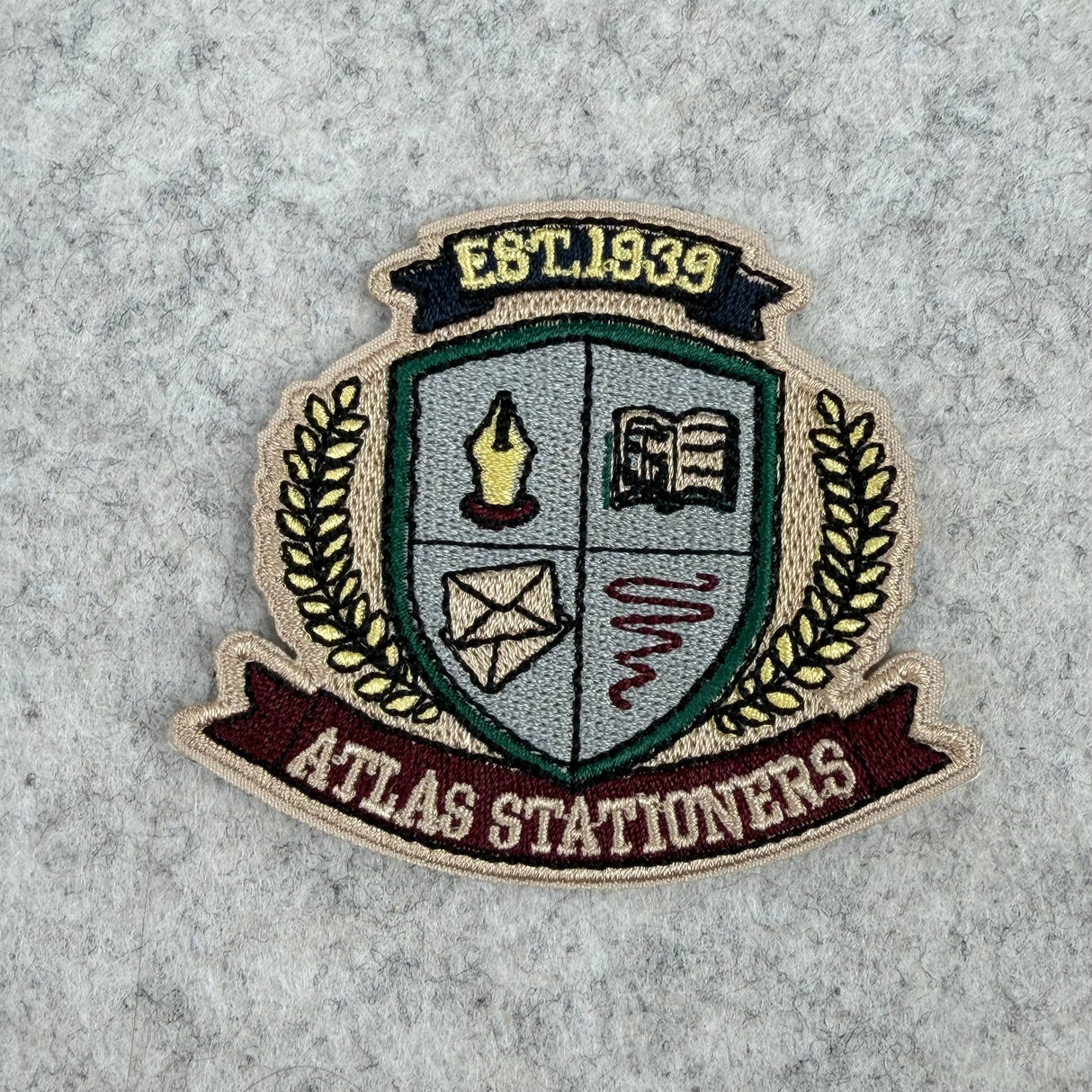 Atlas Stationers University Patches (3 Pack) (Atlas Exclusive)