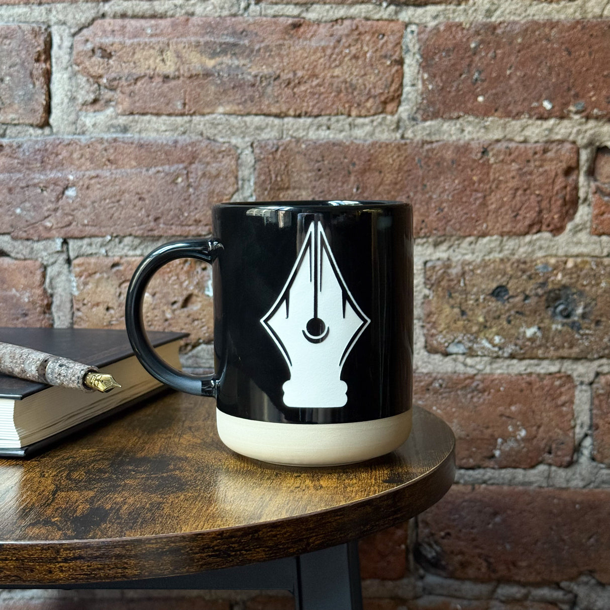 Atlas Stationers Nib Coffee Mug - Black (Atlas Exclusive)