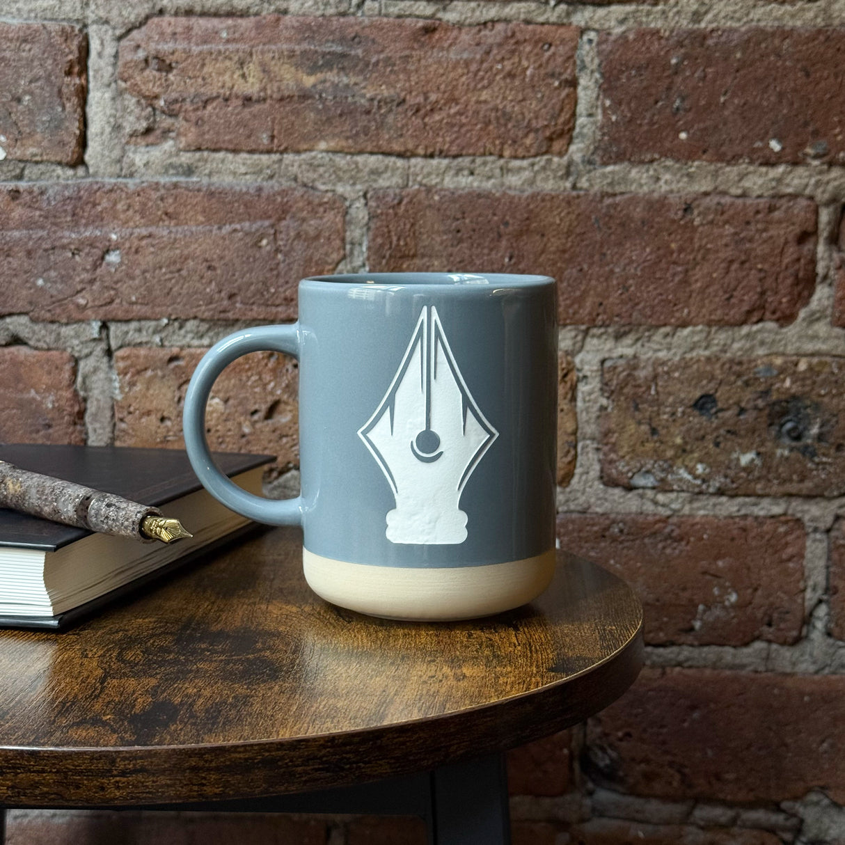 Atlas Stationers Nib Coffee Mug - Grey (Atlas Exclusive)