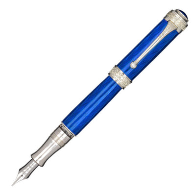 Aurora Duca Fountain Pen - Blue Guilloche (Limited Edition)