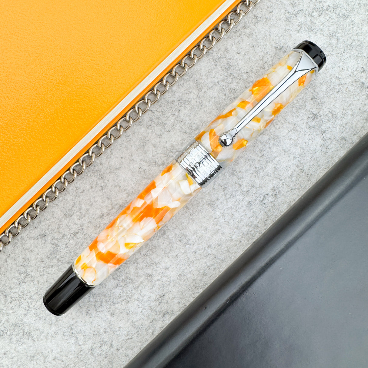 Aurora Optima Auroloide Fountain Pen - Koi Scales (Atlas Exclusive) (Doorbuster)