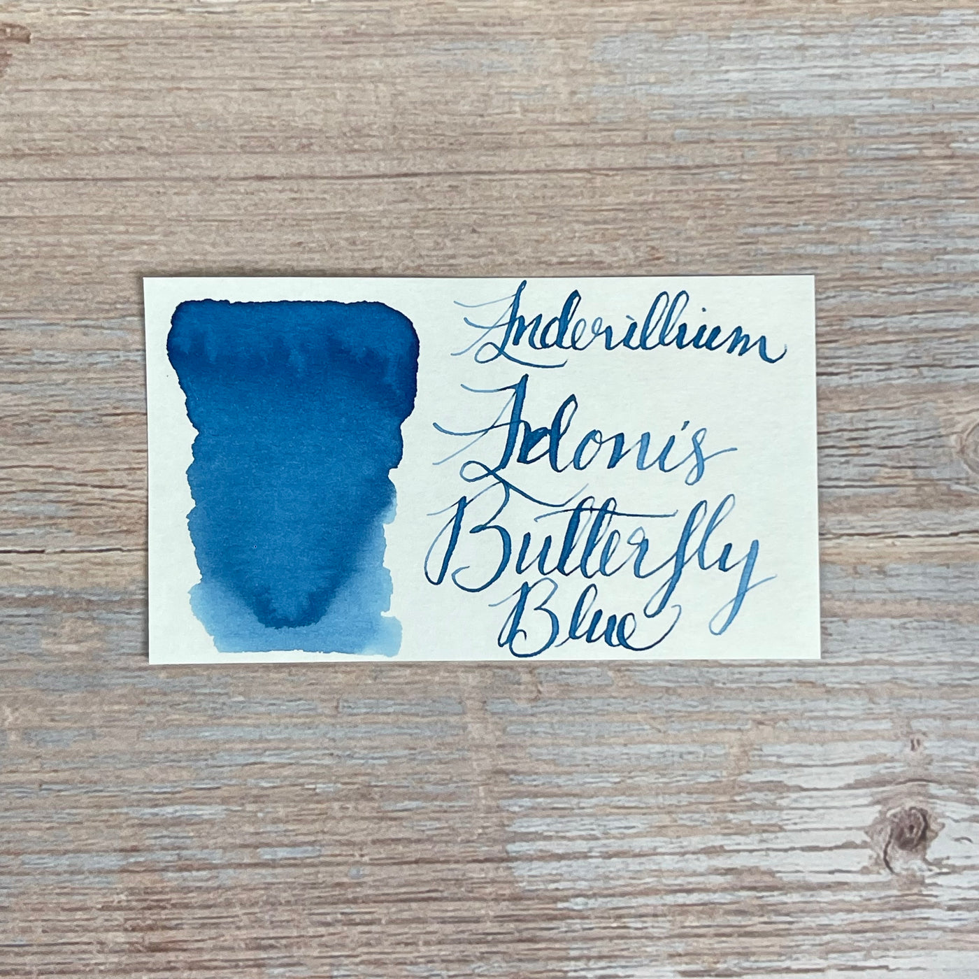 Anderillium Adonis Butterfly Blue - 1.5 Oz Bottled Ink