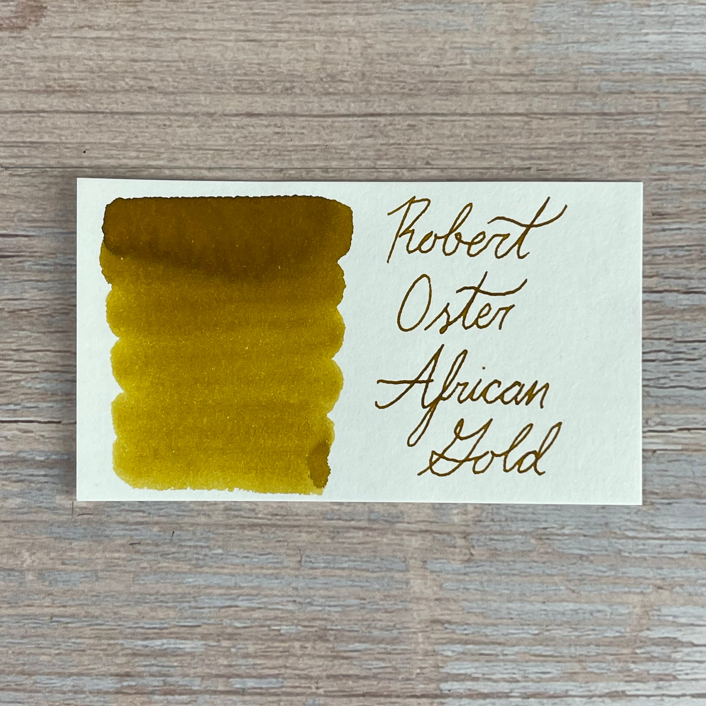 Robert Oster African Gold - 50ml Bottled Ink