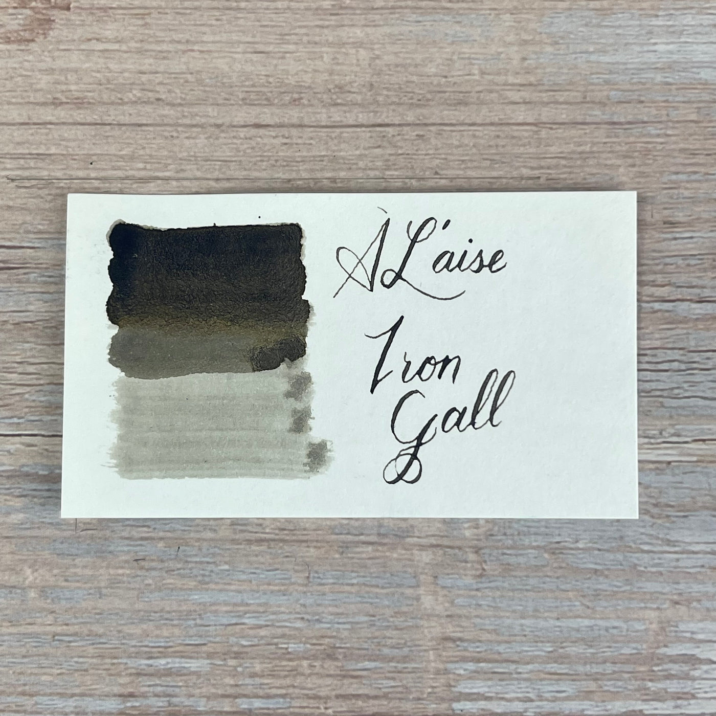 À L'aise Iron Gall Calligraphy Ink