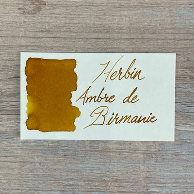 Jacques Herbin Ambre de Birmanie - 30ml Bottled Ink