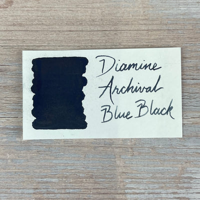 Diamine Archival Blue / Black - 30ml Bottled Ink