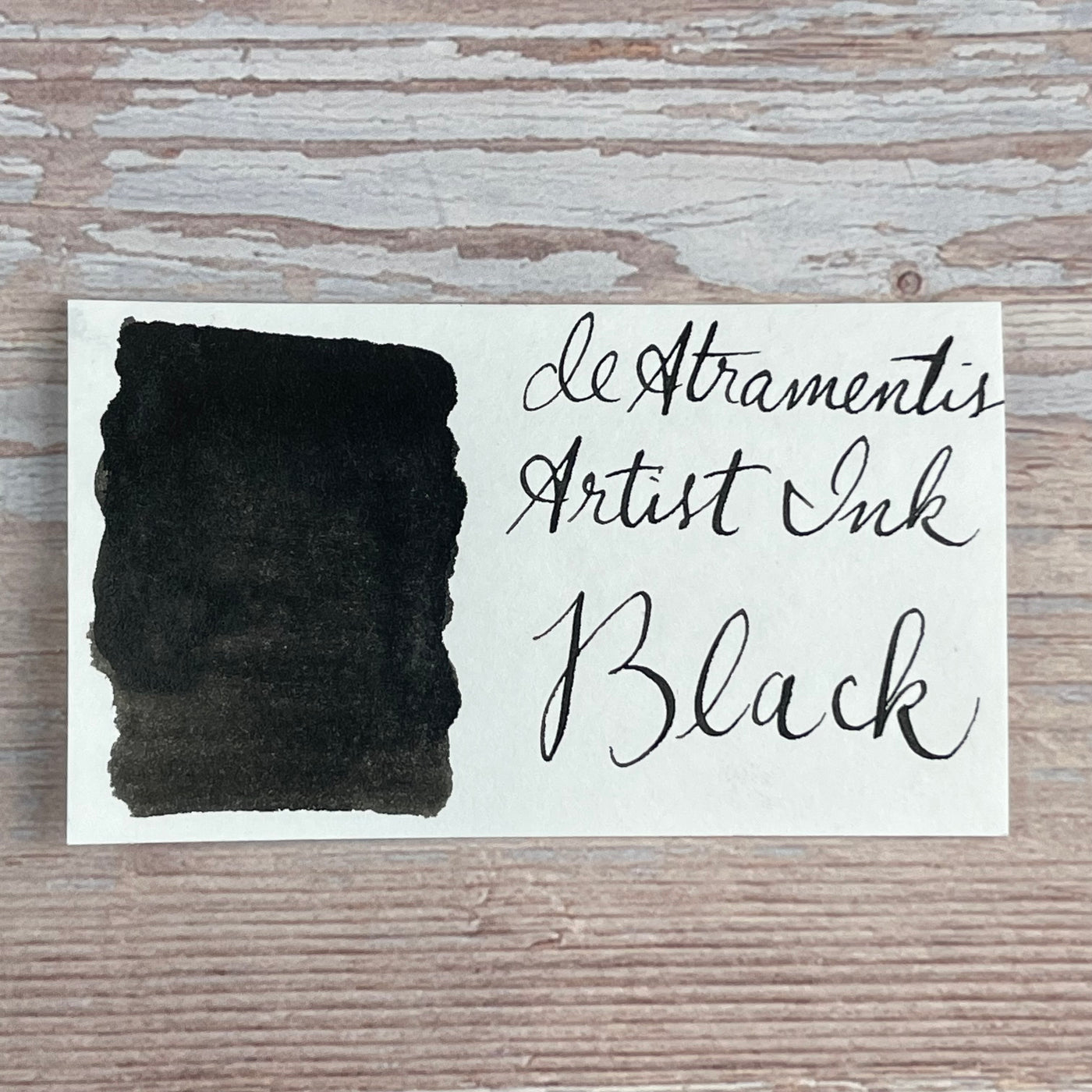De Atramentis Artist Black - 50ml Bottled ink
