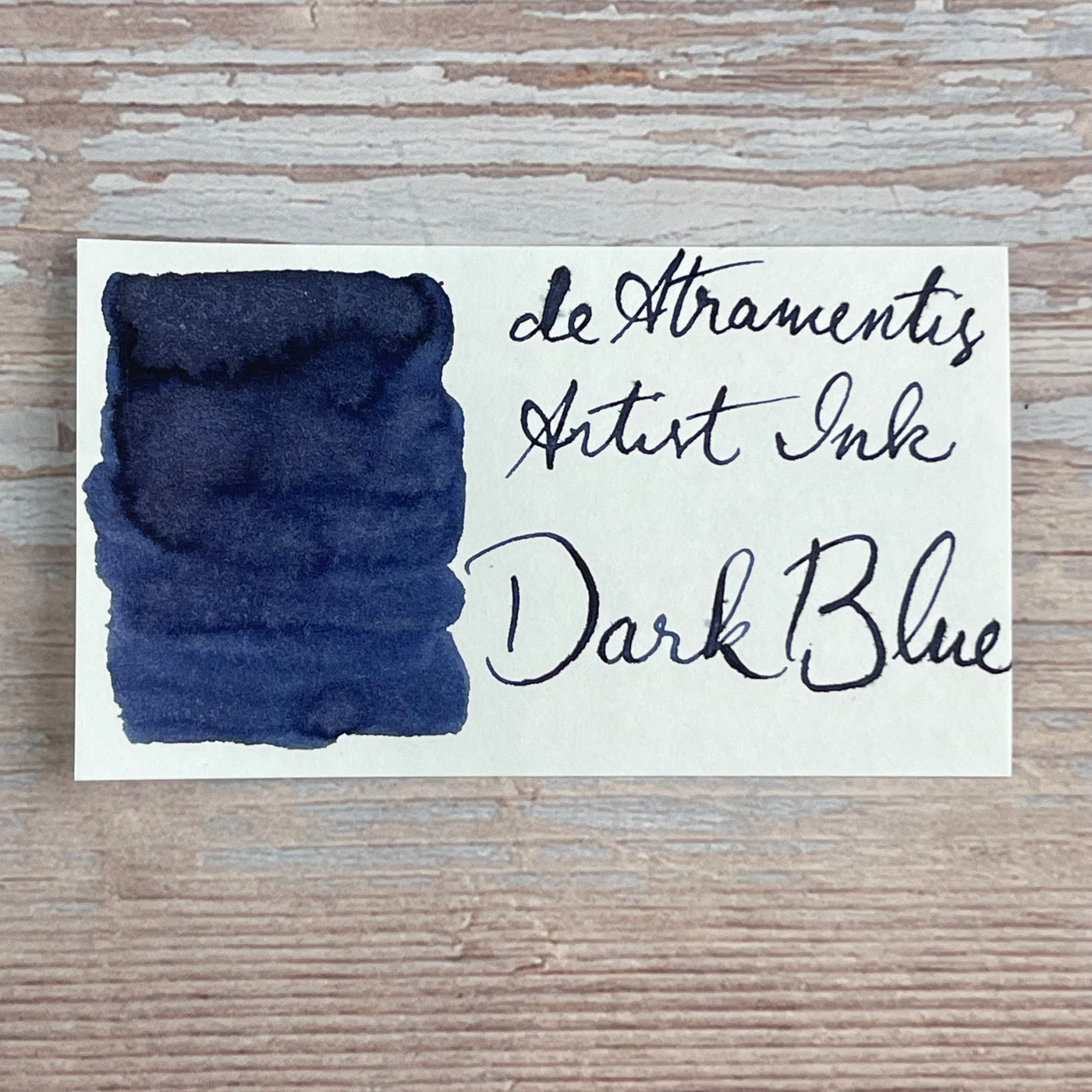 De Atramentis Artist Dark Blue - 50ml Bottled ink