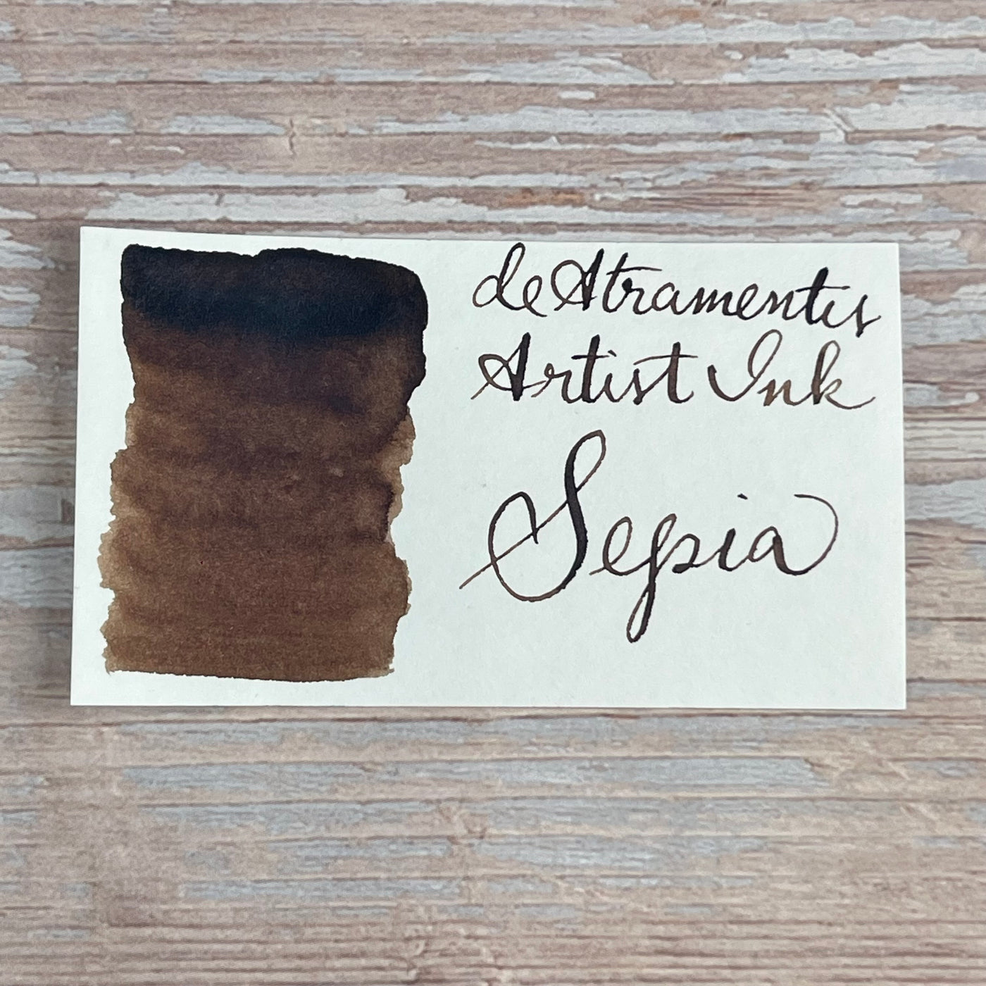 De Atramentis Artist Sepia - 50ml Bottled ink