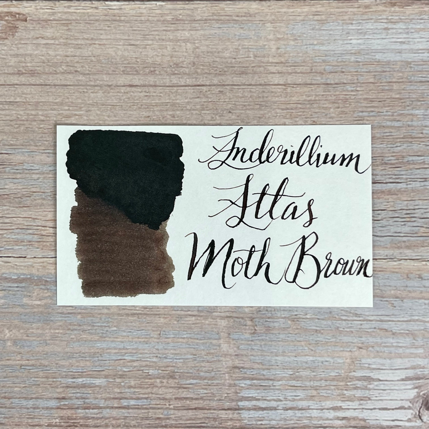 Anderillium Atlas Moth Brown - 1.5 Oz Bottled Ink