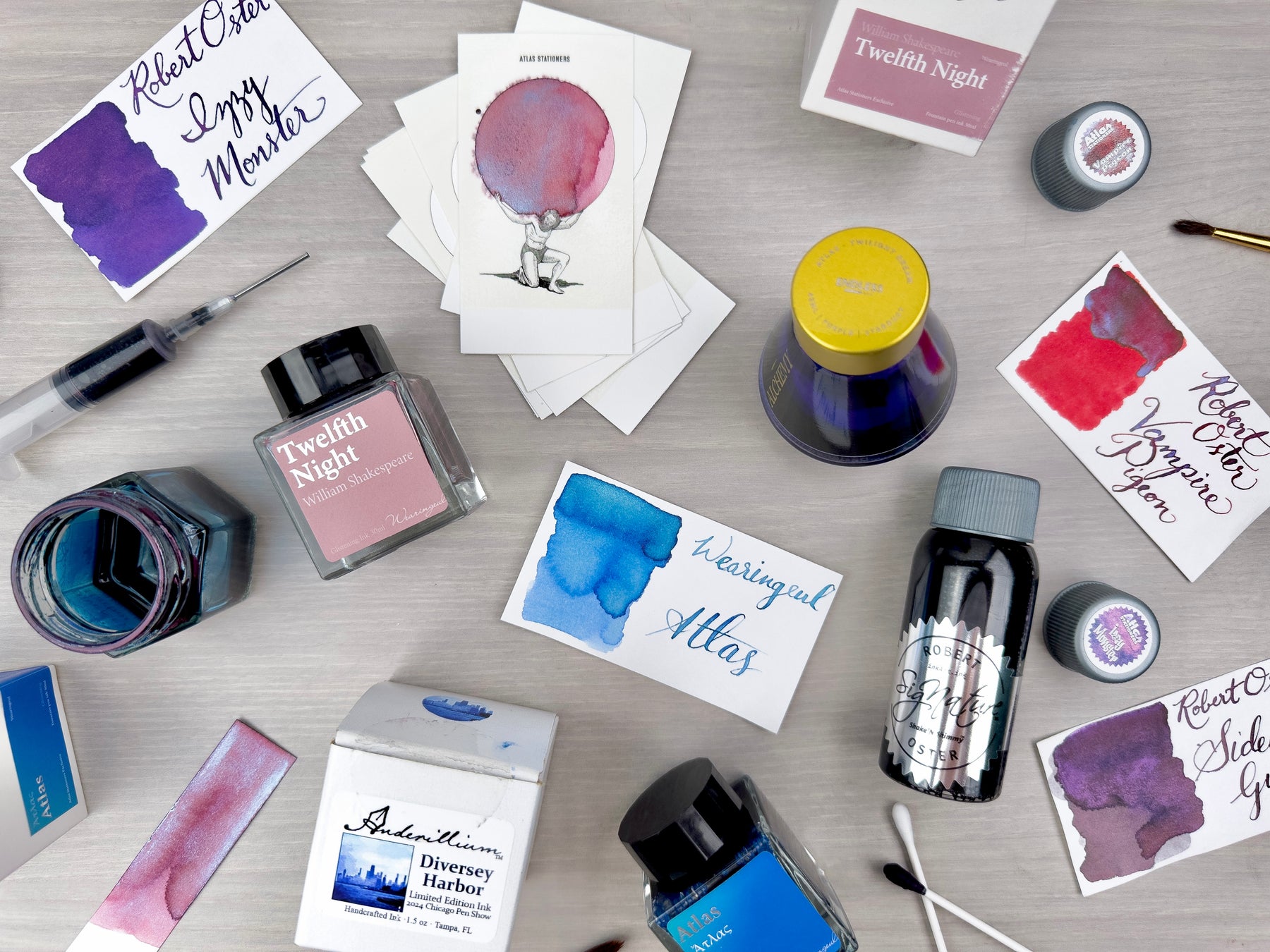 Atlas Label Gun Ink Bottled Ink | Atlas Stationers