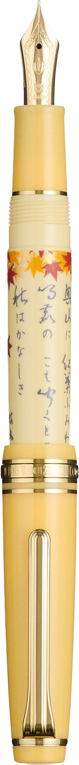 Sailor Pro Gear Slim Fountain Pen - Season Waka Poetry - Autumn