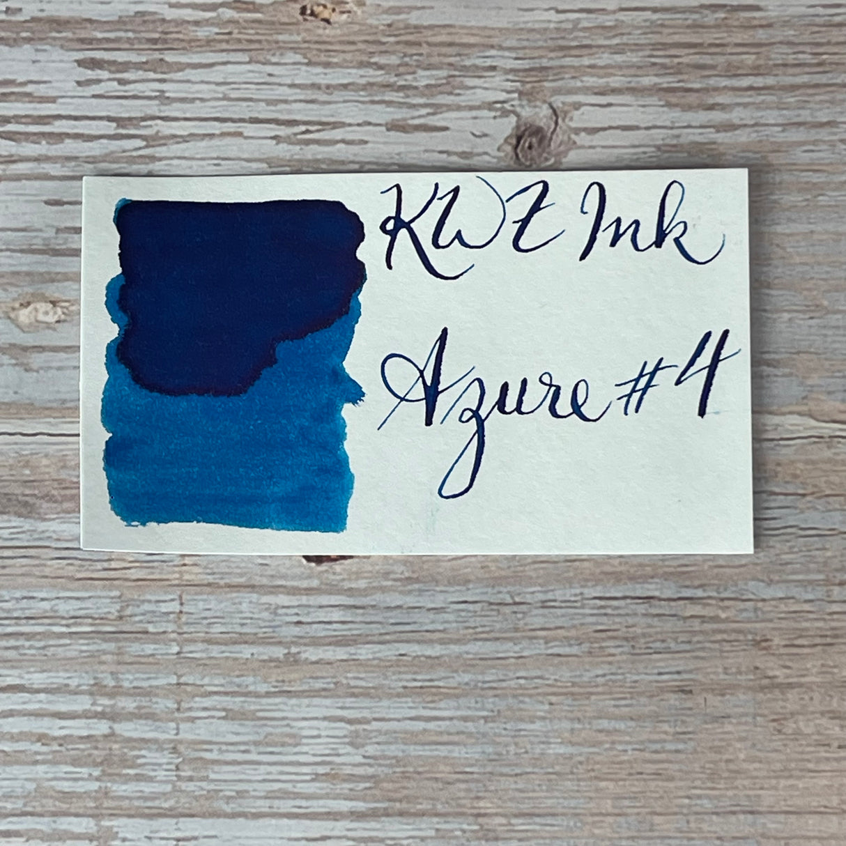 KWZ Azure #4 - 60ml Bottled Inks