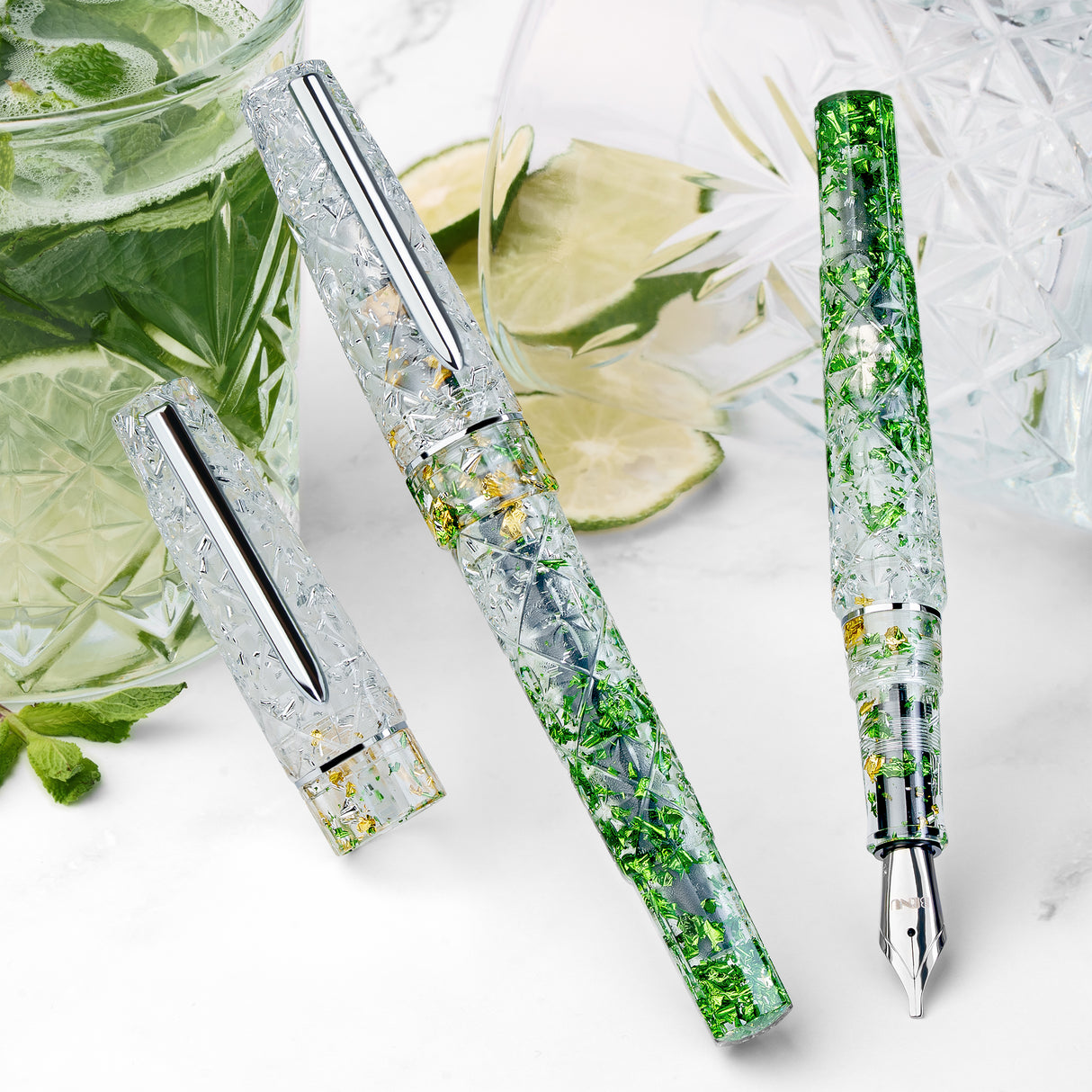 Benu Cocktail Hour Fountain Pen - Mojito