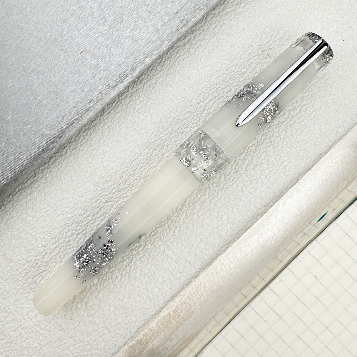 Benu Euphoria Fountain Pen - White Beach (Limited Edition)