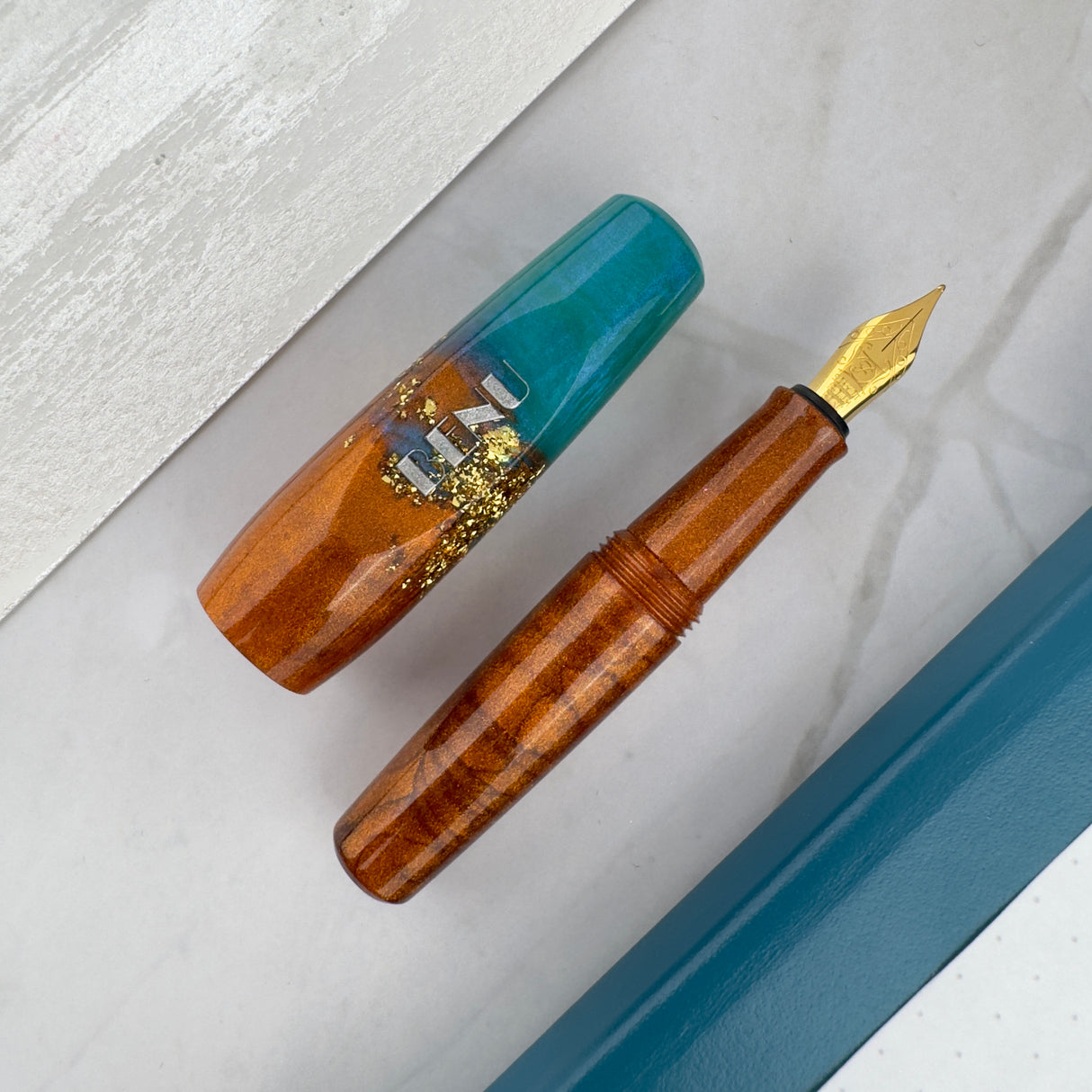 Benu Pixie Fountain Pen - Aurora Gold