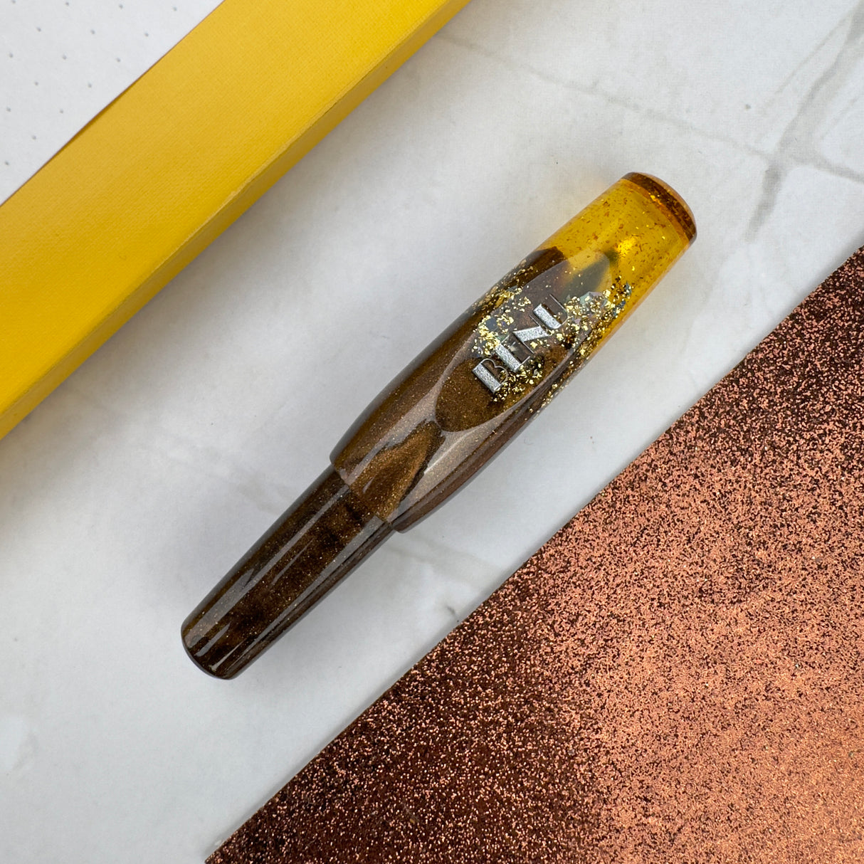 Benu Pixie Fountain Pen - Honey Bronze