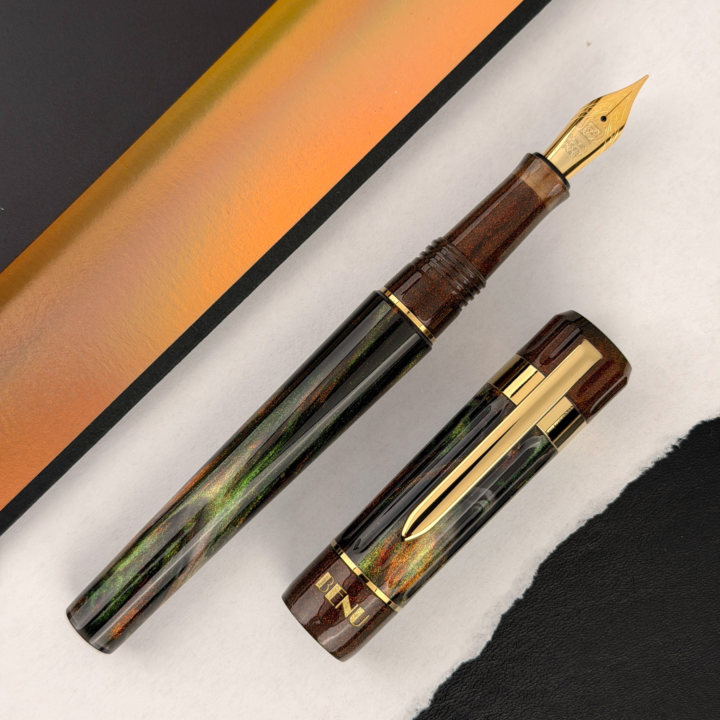 BENU 万年筆 Benu Tribute Collection Fountain Pen - Cézanne – Atlas Stationers