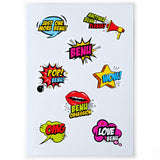 Benu Tribute Collection Pop Art Sticker Pack