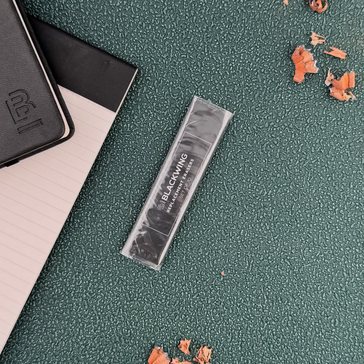 Blackwing Erasers - Black (Set of 10)