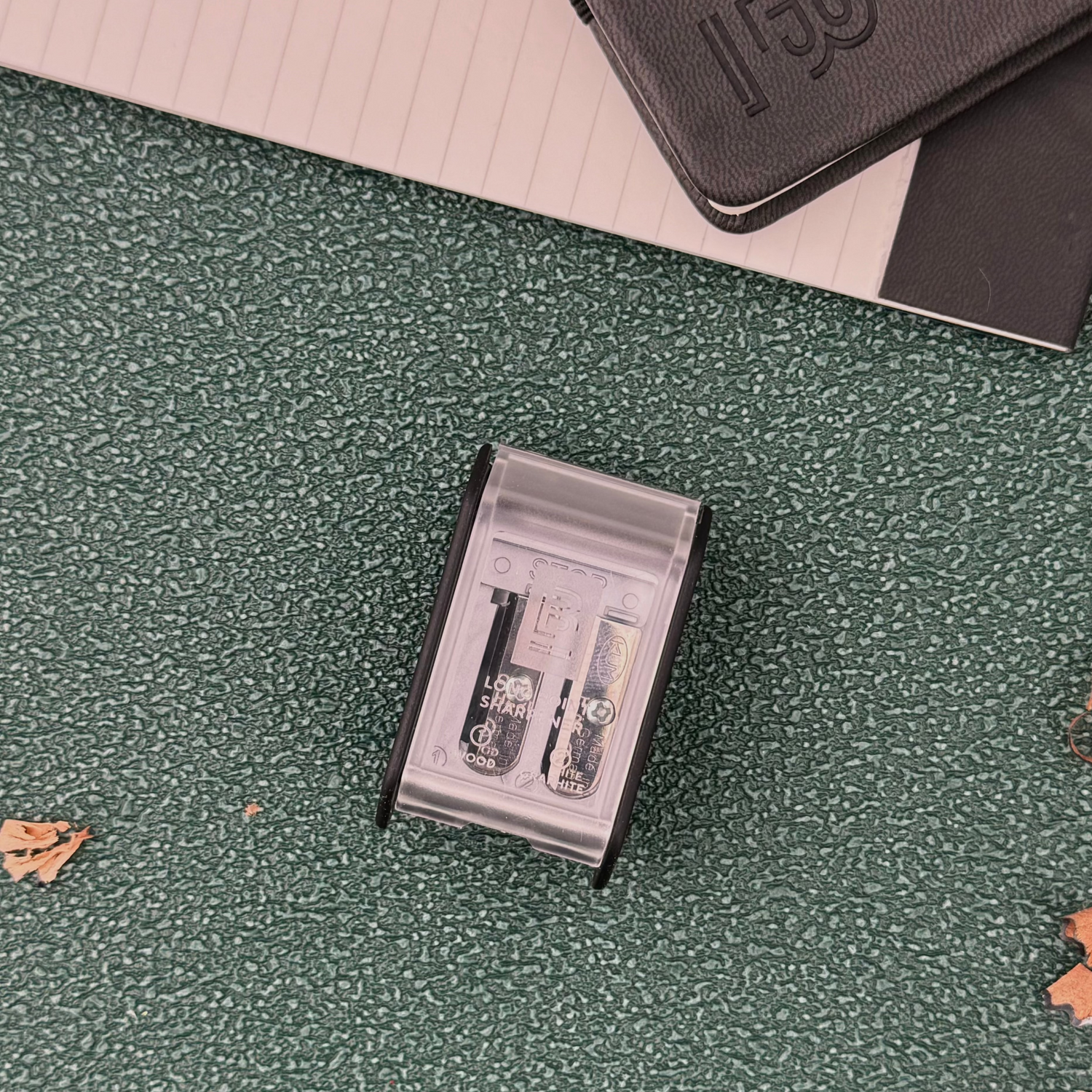 Blackwing Long Point Pencil 2 Hole Sharpener - Black