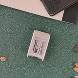 Blackwing Long Point Pencil 2 Hole Sharpener - White