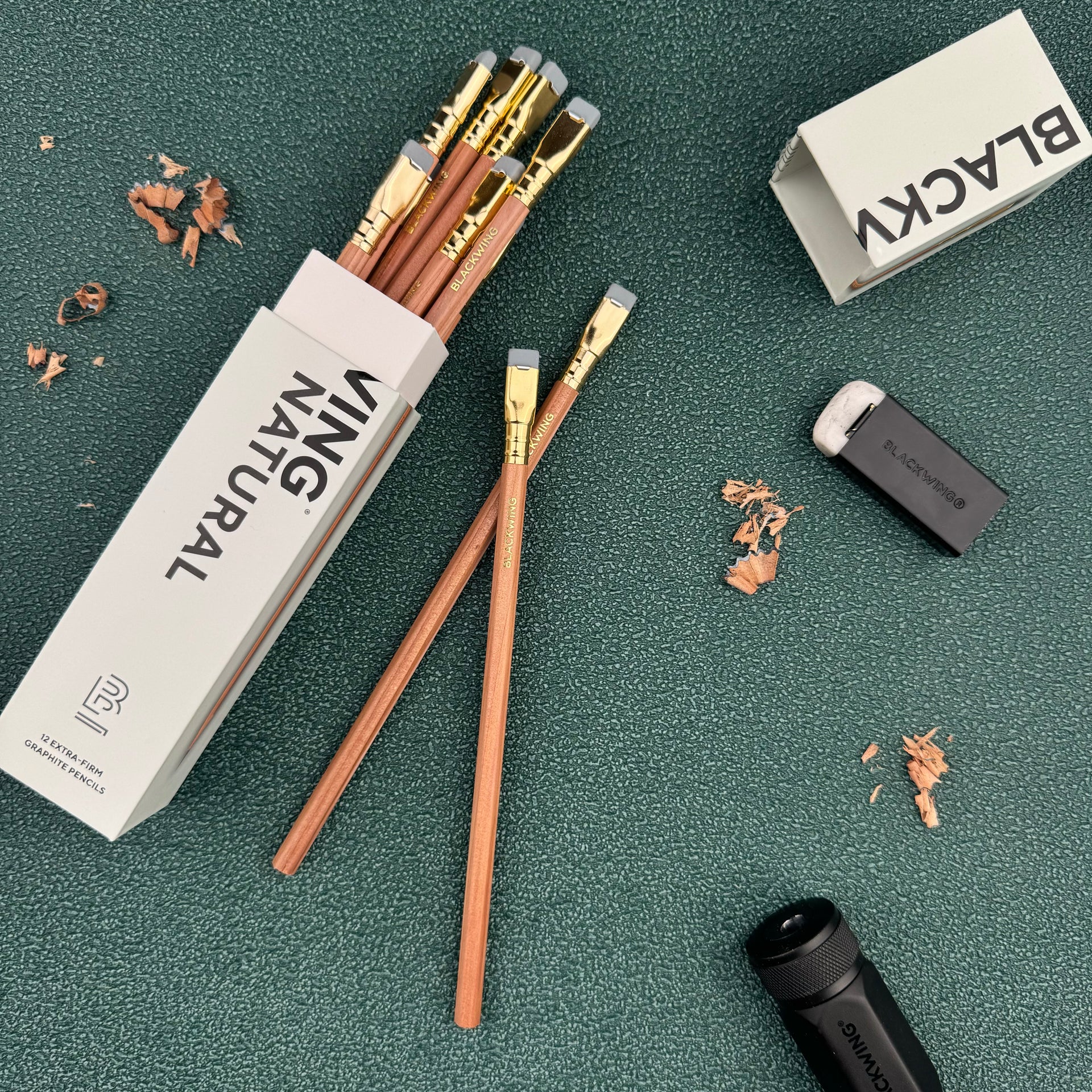 Blackwing Pencils: Natural (Set of 12) – Atlas Stationers