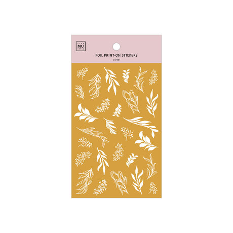 MU Gold Foil Sticker 1002