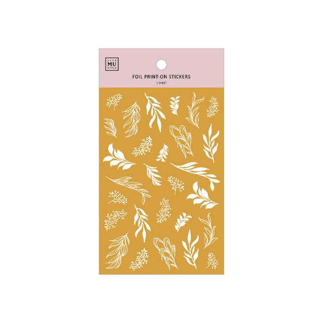 MU Gold Foil Sticker 1002