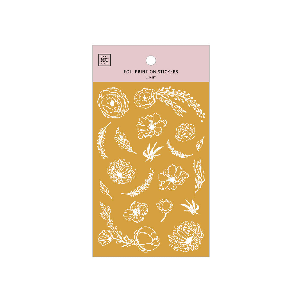 MU Gold Foil Sticker 1003
