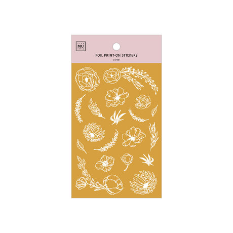 MU Gold Foil Sticker 1003