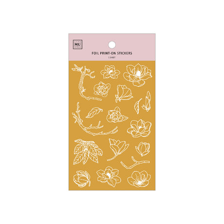 MU Gold Foil Sticker 1004