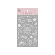 MU Silver Foil Sticker 2001