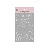 MU Silver Foil Sticker 2002