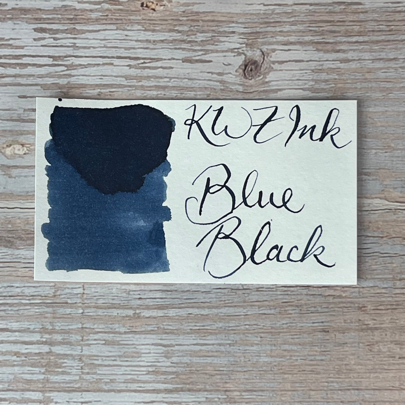 KWZ Blue Black - 60ml Bottled Inks