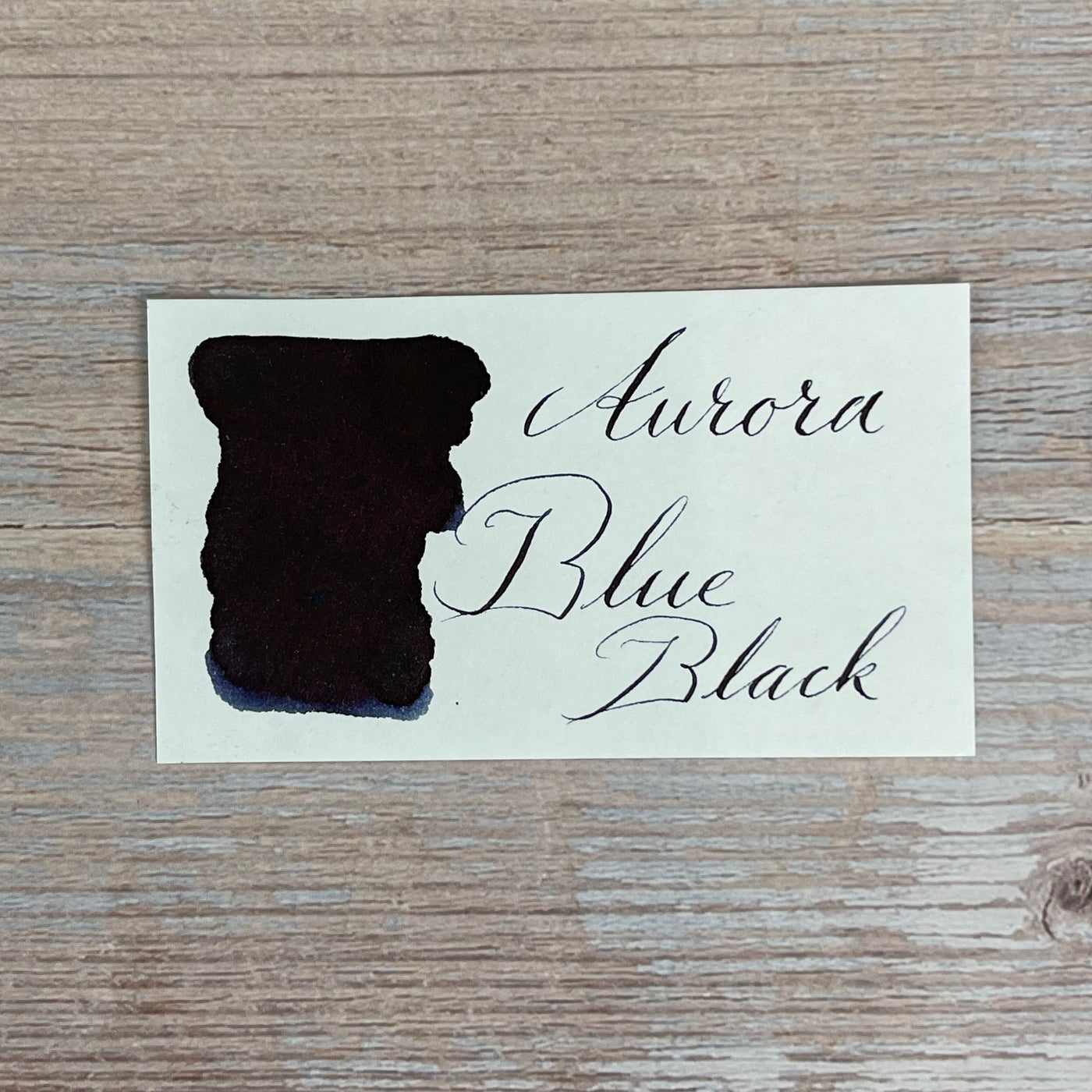 Aurora Blue/Black - 55ml Bottled Ink