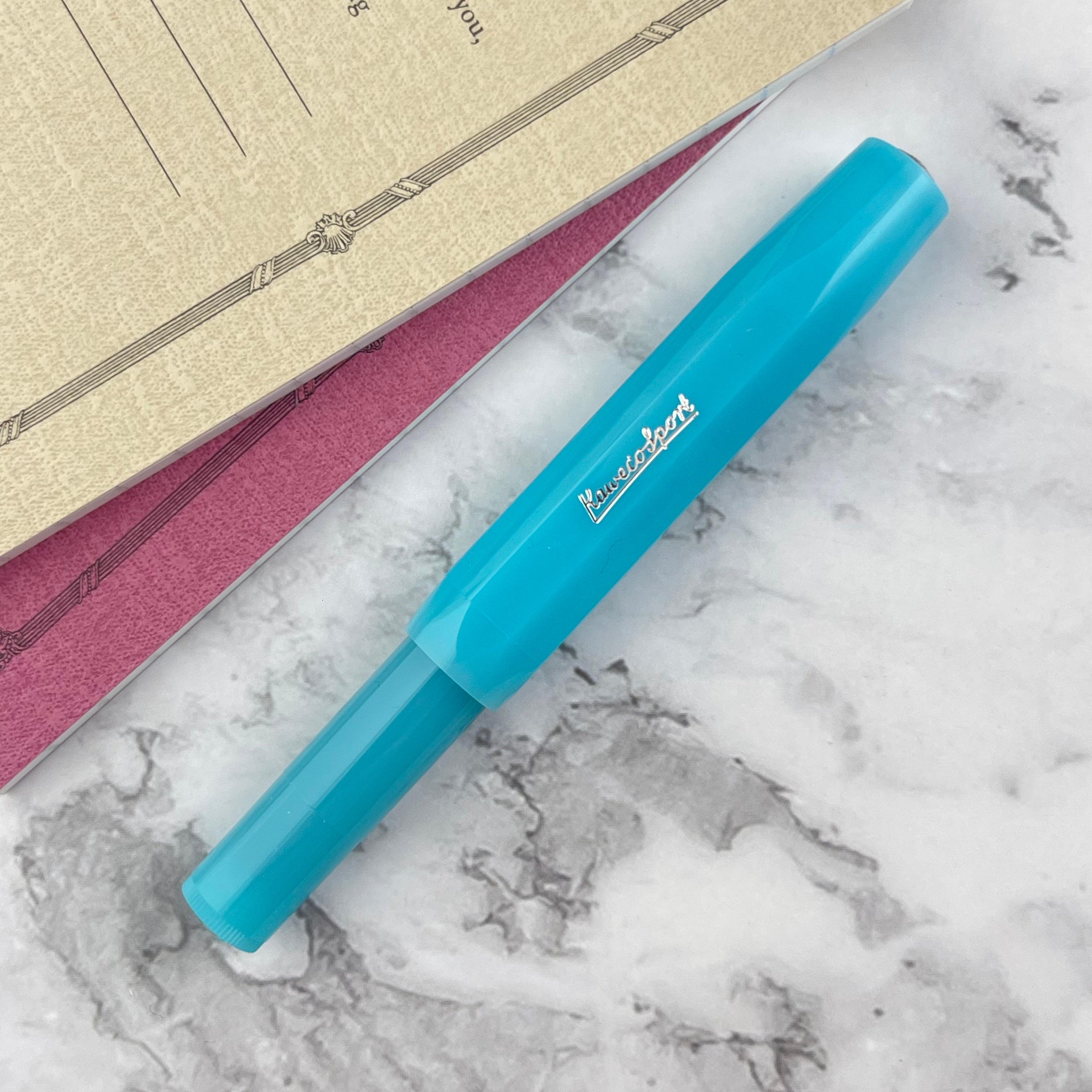Kaweco Frosted Sport Fountain Pen - Blueberry – Atlas Stationers