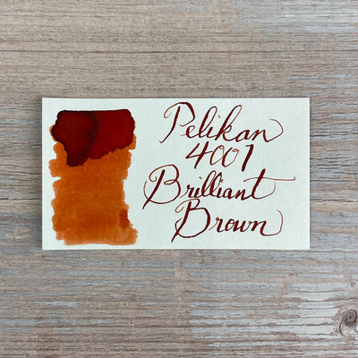 Pelikan 4001 Brilliant Brown - 30ml Bottled Ink