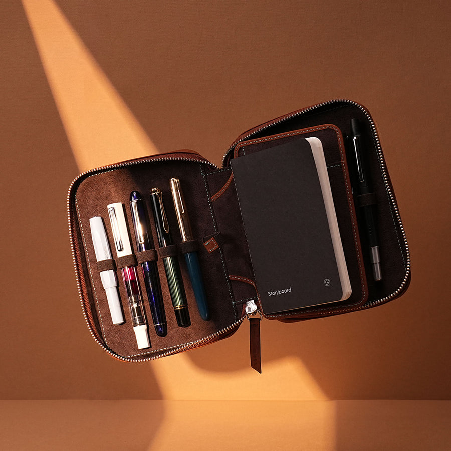 小物 EndlessEight Endless Companion Leather Pen Pouch - 10 pen – Atlas Stationers