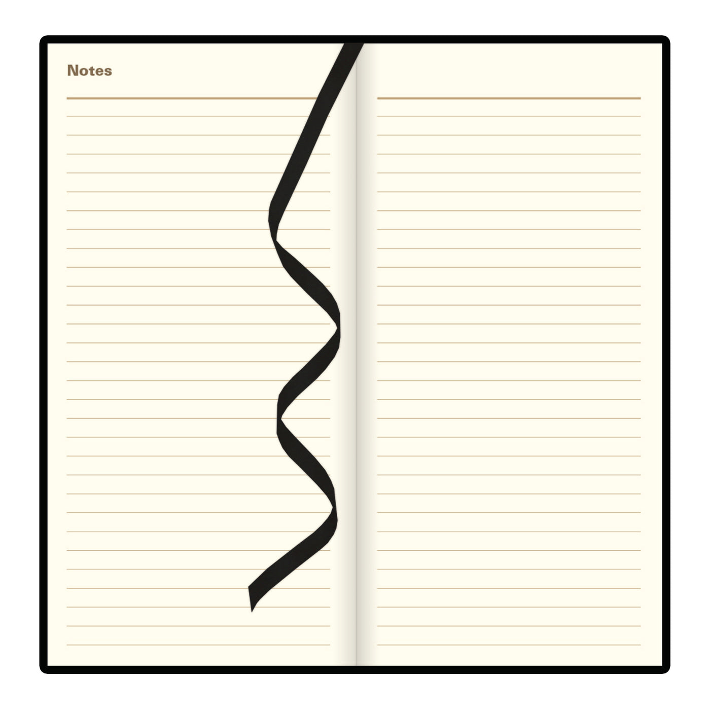 Letts Signature Week to View Vertical Planner - 6 1/2"  x 3 1/4" - Black