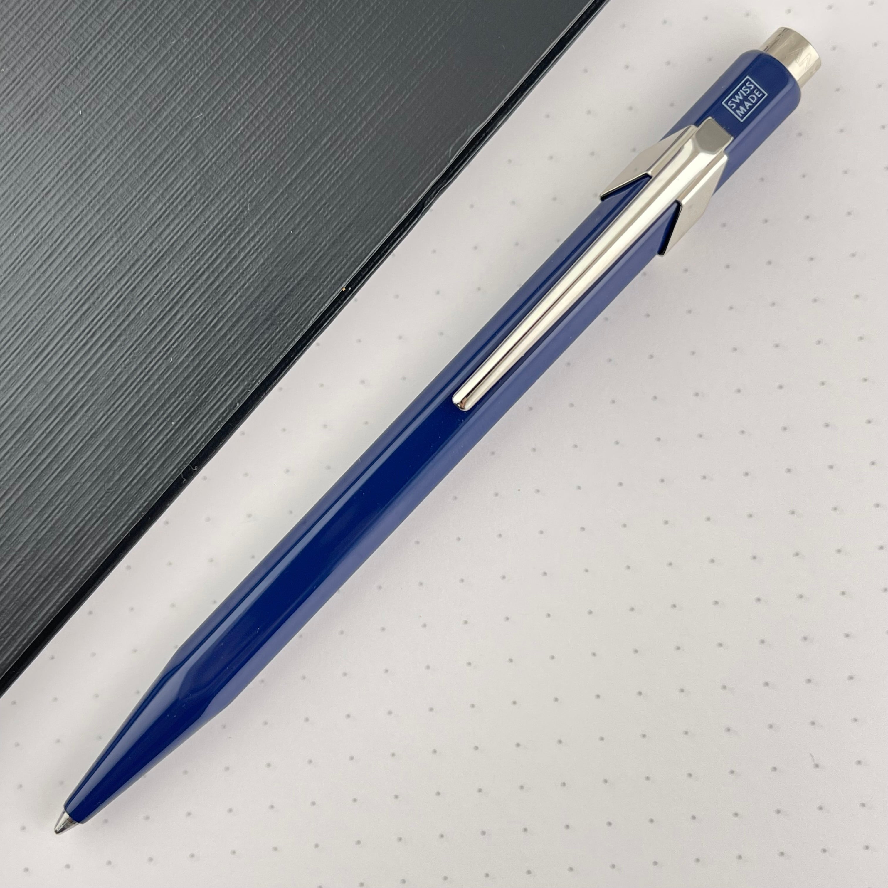Caran d'Ache 849 Metal Ballpoint Pen - Sapphire – Atlas Stationers