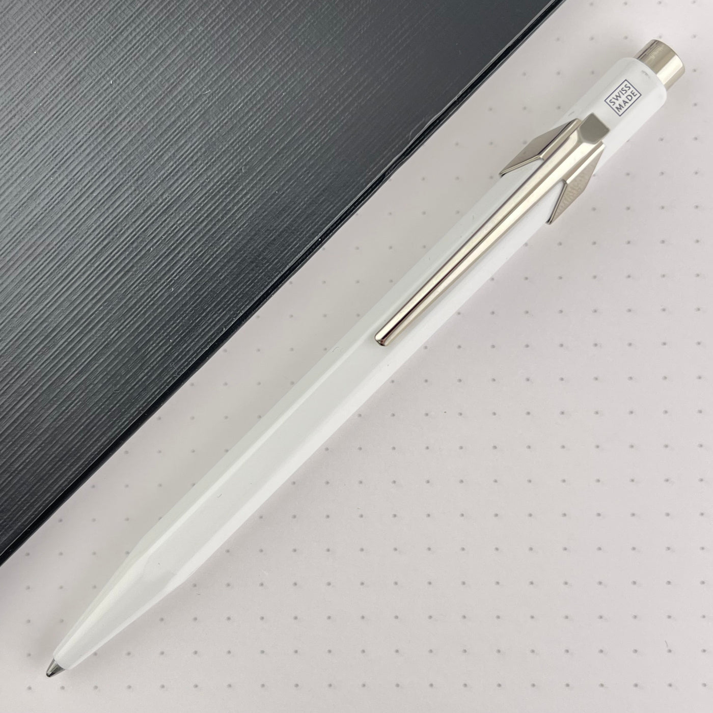 Caran d'Ache 849 Metal Ballpoint Pen - White